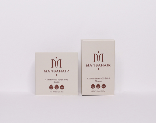 Dynamic Duo: Shampoo and Conditioner Combo Mini Bars