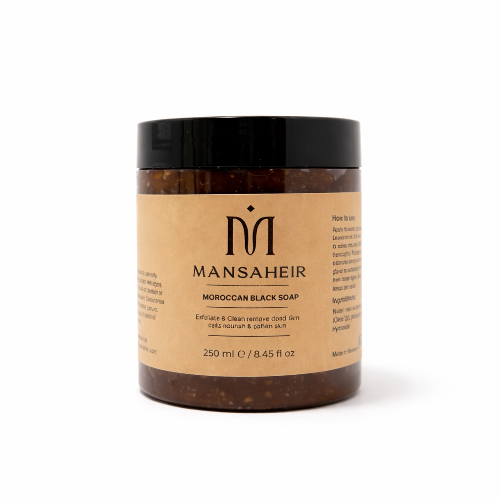 Mansaheir's Moroccan Black Soap