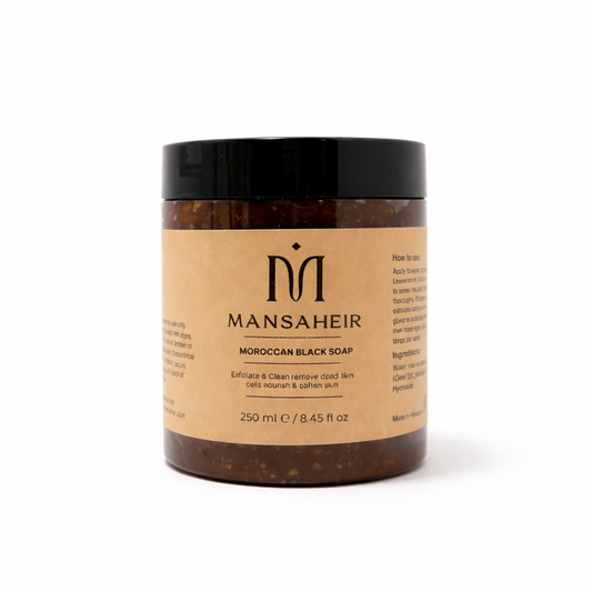 Mansaheir's Moroccan Black Soap