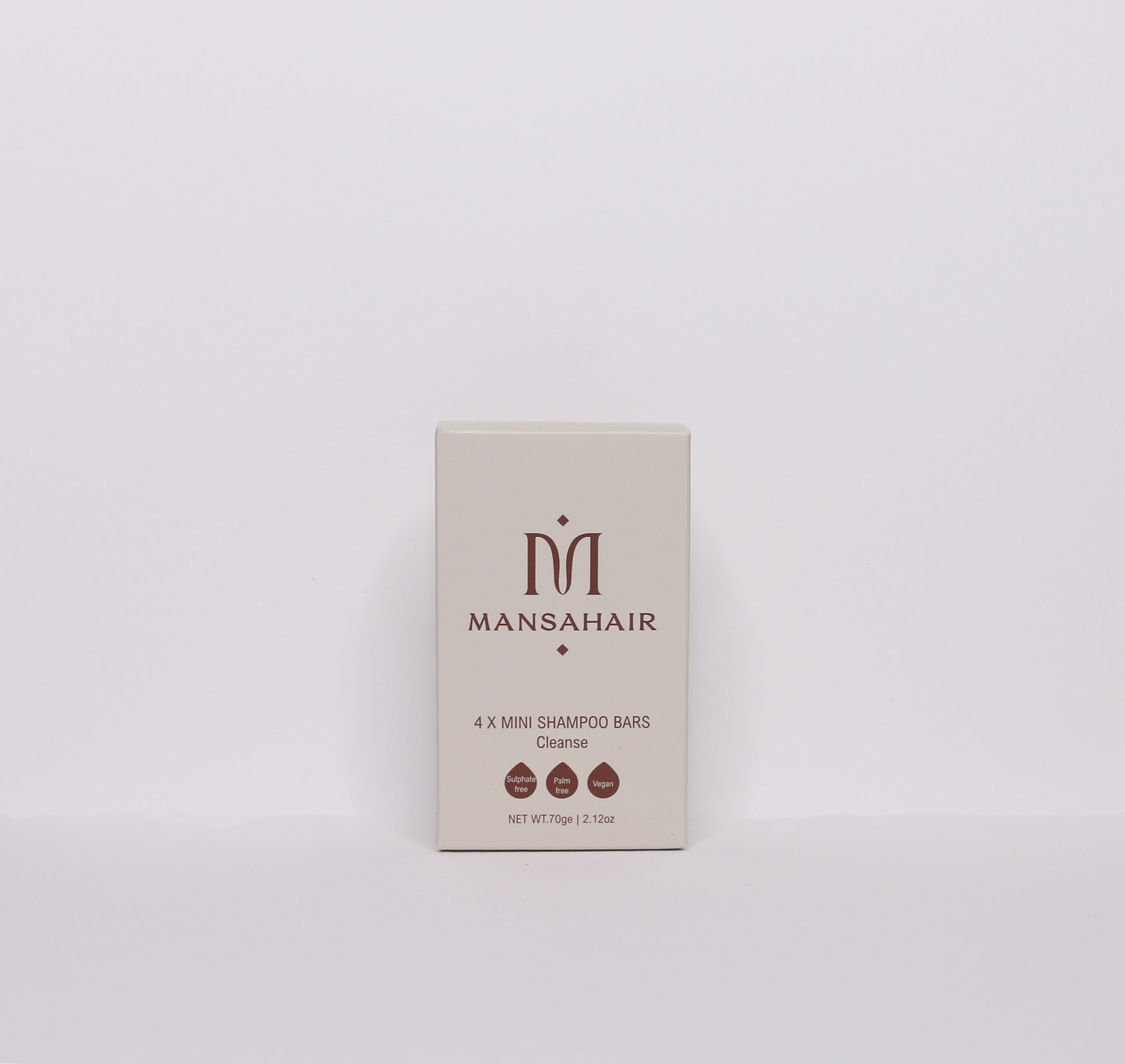 Mansahair Mini Shampoo Bars Set (Pack of 4)