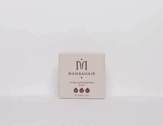 Mansahair Mini Conditioner Bars Set (Pack of 4)